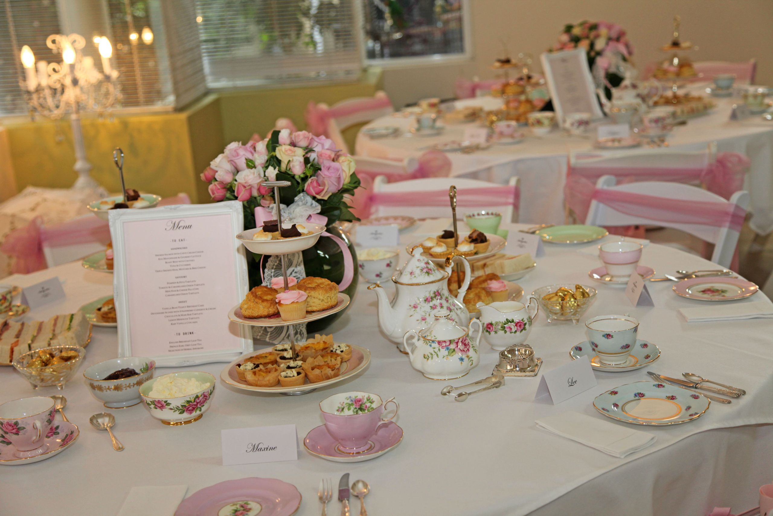 Afternoon Tea Party Ideas
 High Tea Wedding Reception