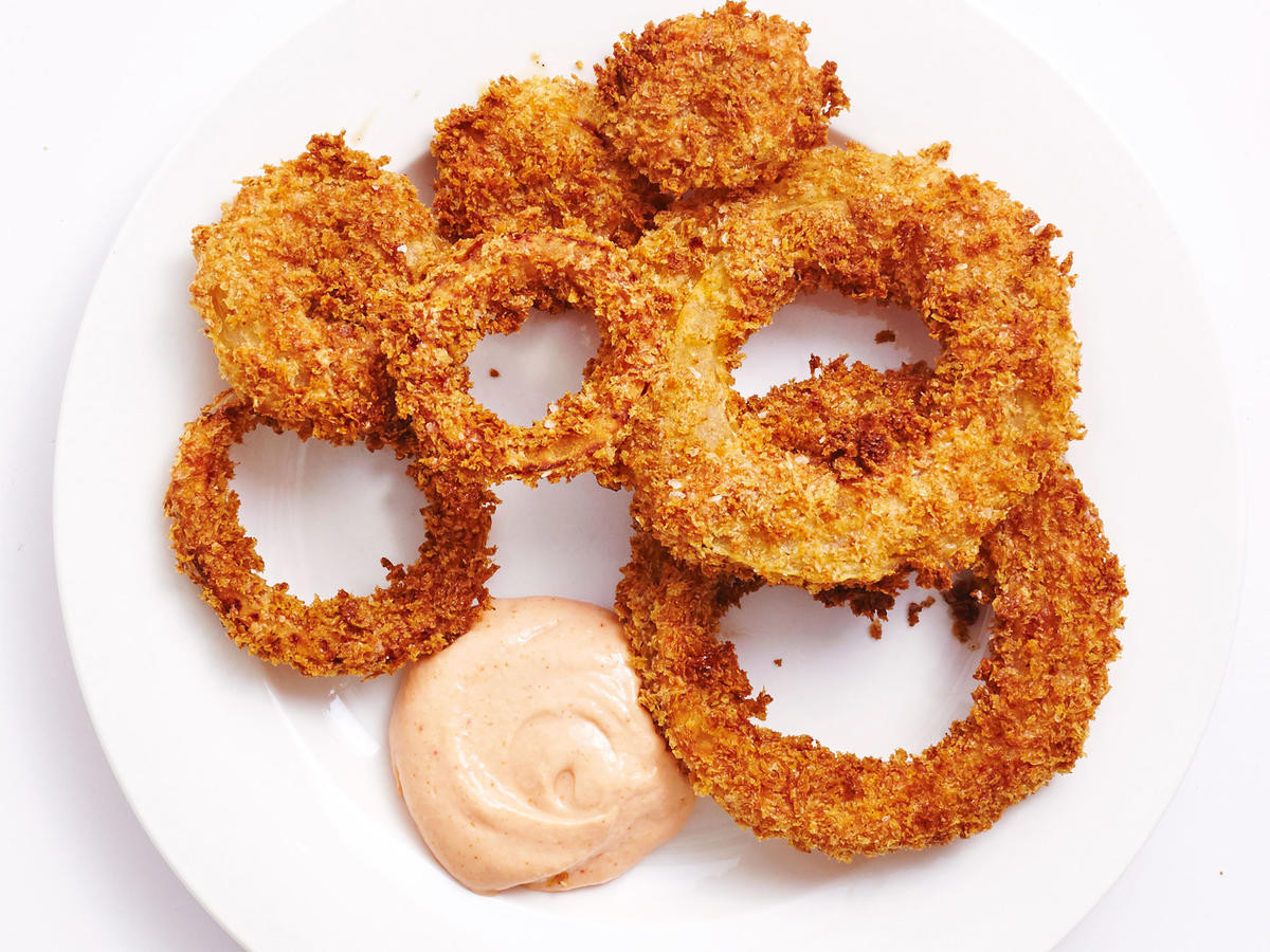 Air Fryer Onion Rings
 These Crispy Air Fried ion Rings With eback Sauce