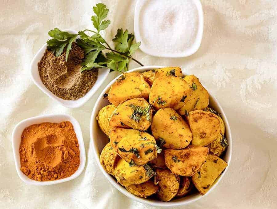 Air Fryer Recipes Indian
 Amchoor Potatoes