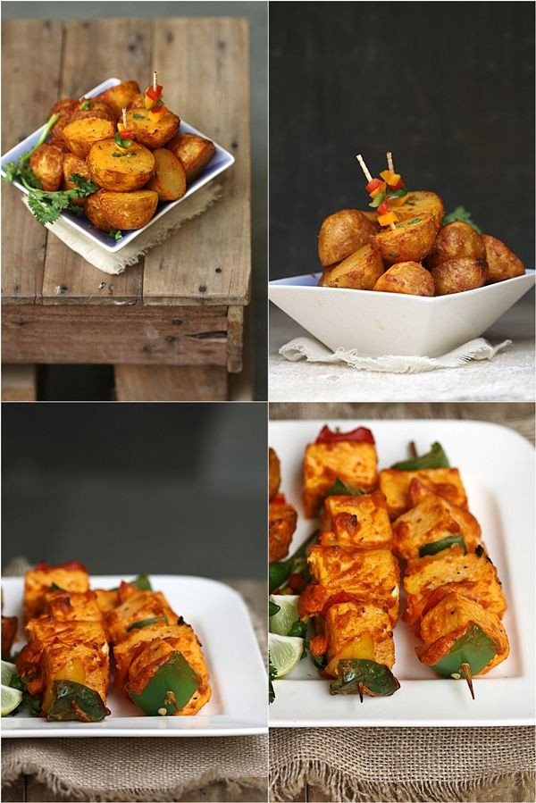 Air Fryer Recipes Indian
 Philips Airfryer New Baby Potatoes & Paneer Tikka