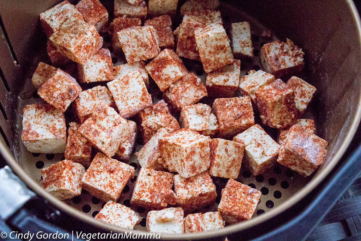 Air Fryer Tofu Recipes
 Air Fryer Tofu with a touch of smoked paprika
