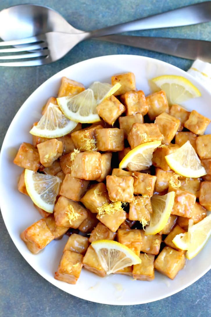 Air Fryer Tofu Recipes
 Air Fryer Lemon Tofu Oil Free Veggies Save The Day