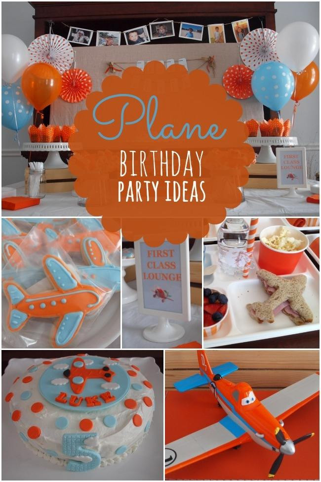 Airplane Birthday Party
 Boy s Plane Themed Birthday Party Ideas Spaceships and
