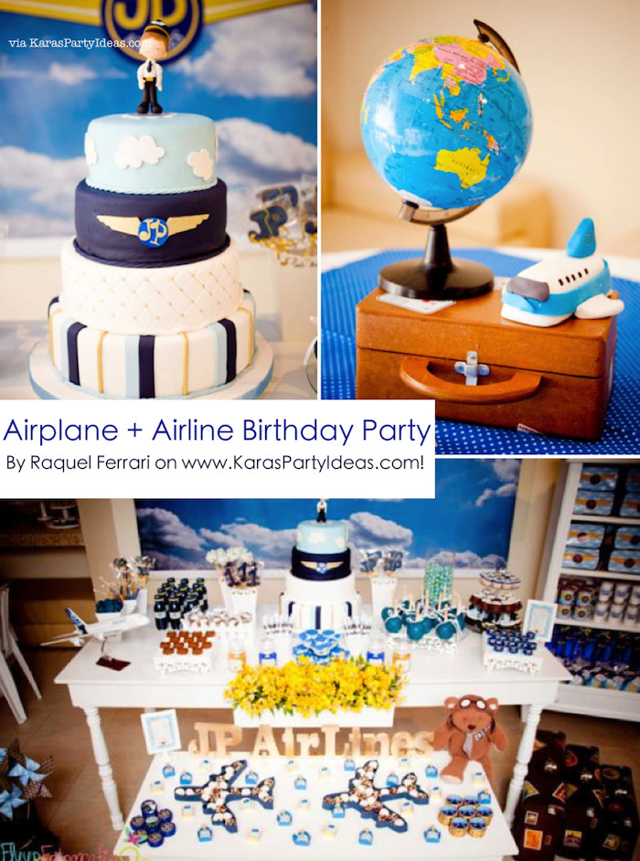 Airplane Birthday Party
 Creative 2x Mom June 2013