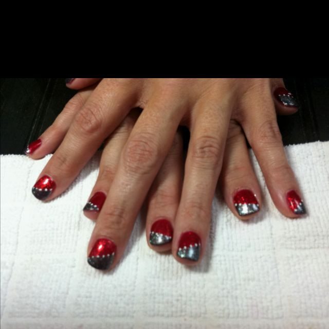 Alabama Nail Designs
 Roll Tide nails For Amy and Stephanie