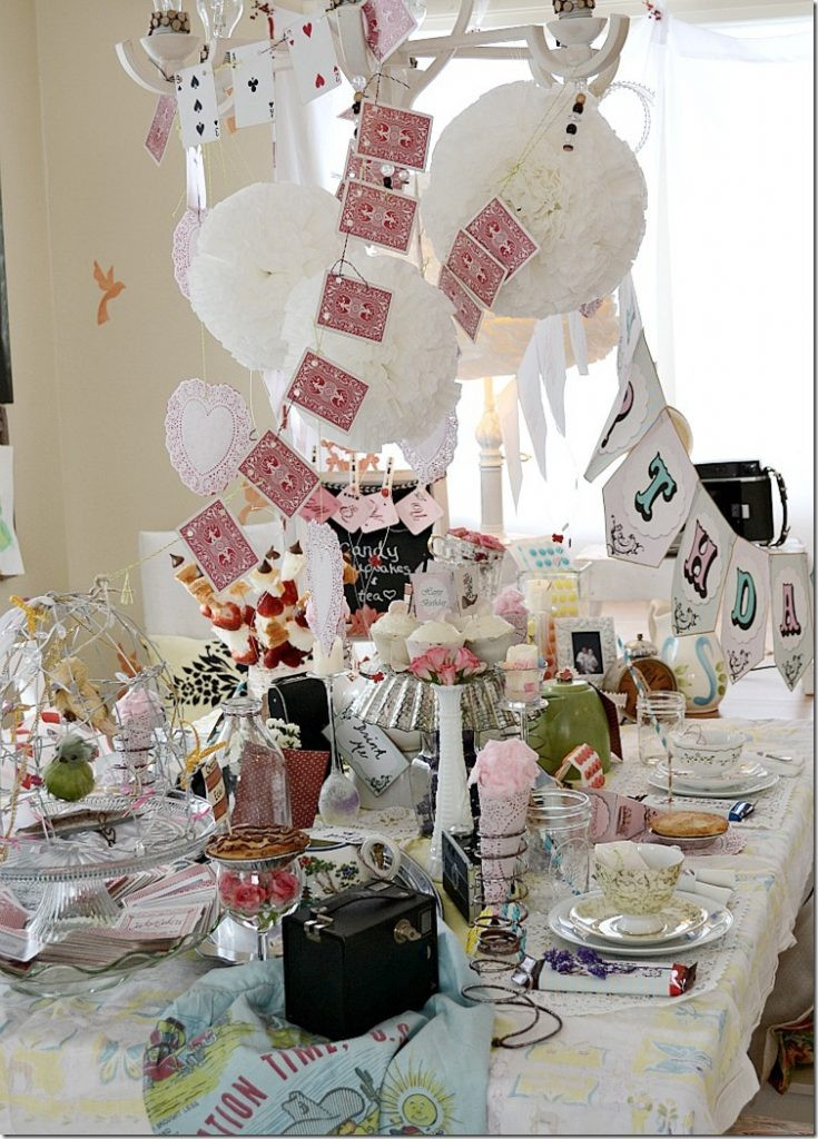 Alice And Wonderland Tea Party Ideas
 Alice in Wonderland party