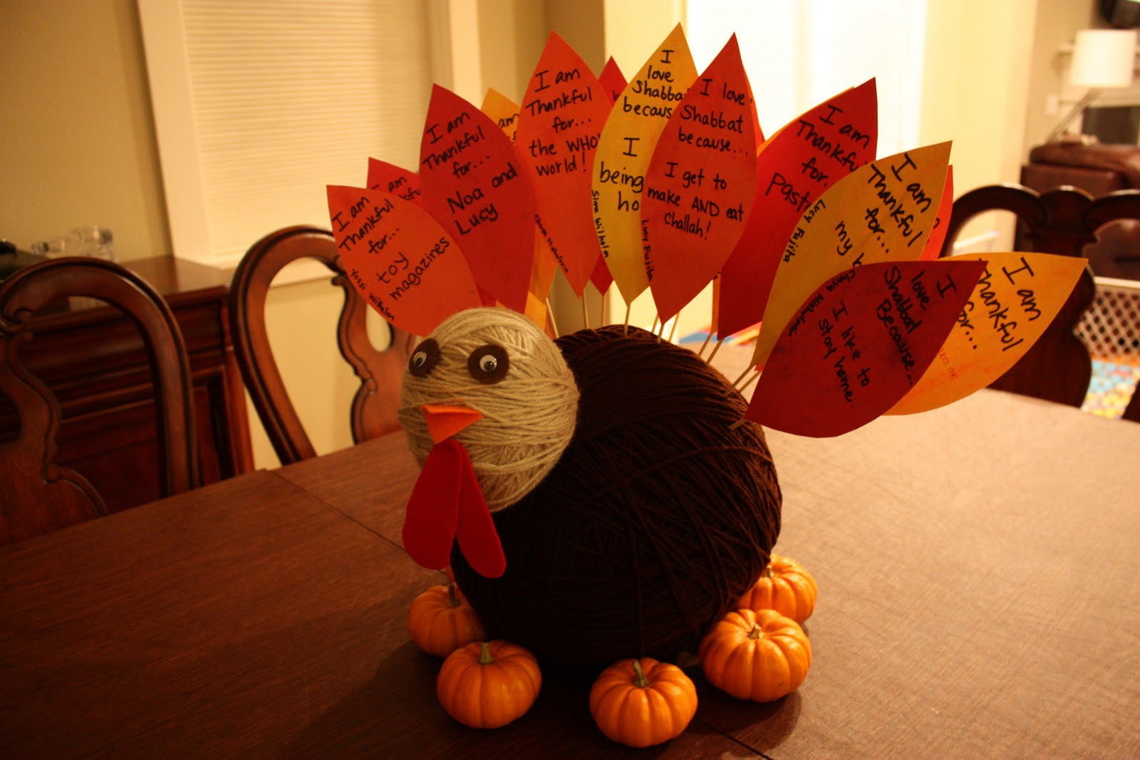 Already Made Turkey For Thanksgiving
 Thanksgiving Centerpieces Repeat Crafter Me