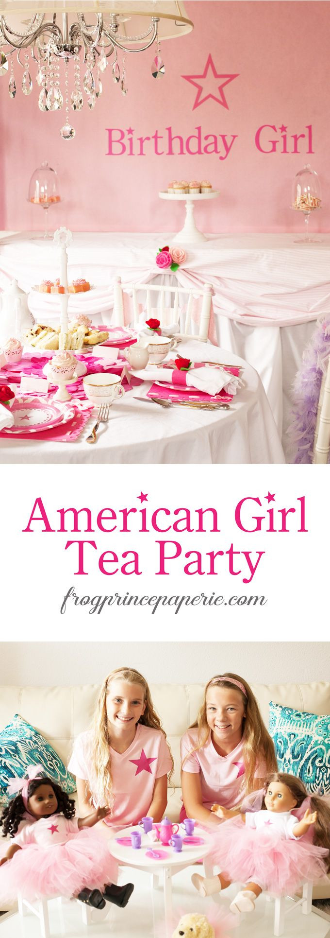 American Girl Tea Party Ideas
 6283 best Best Parties on Pinterest images on Pinterest