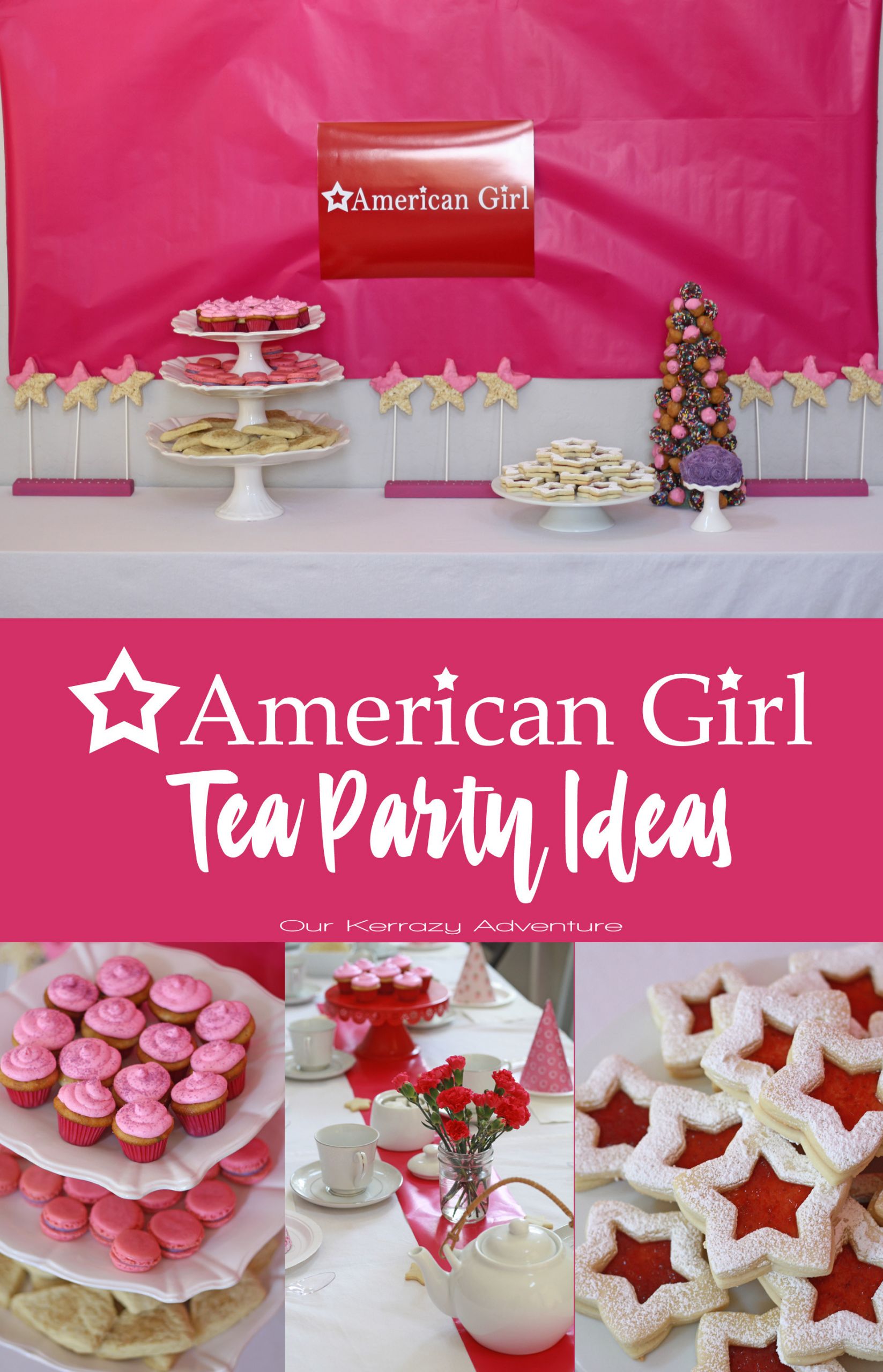 American Girl Tea Party Ideas
 American Girl Doll Tea Party Our Kerrazy Adventure