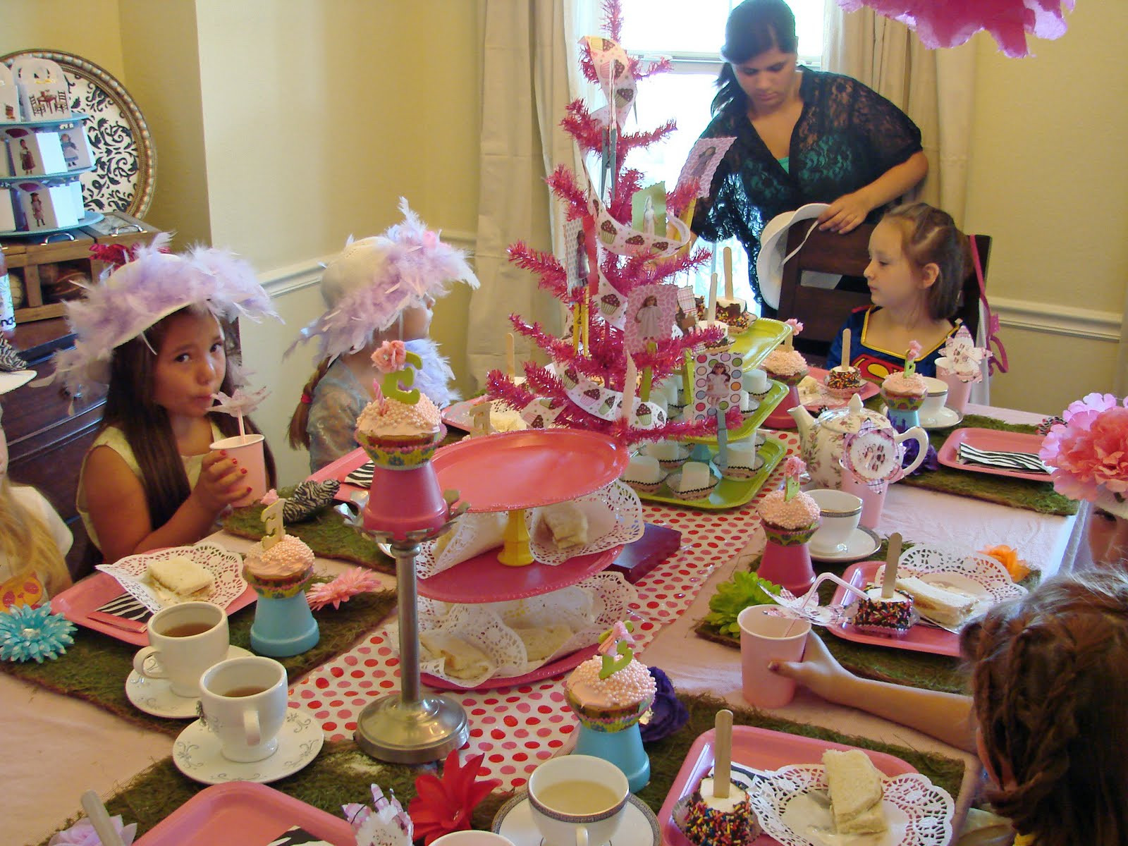 American Girl Tea Party Ideas
 That s Life Kid Emma s American Girl Tea Party