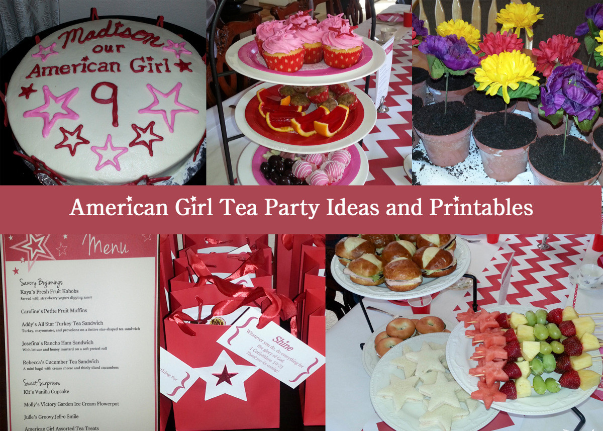 American Tea Party Food Ideas
 American Girl Tea Party Birthday – Bakerlady