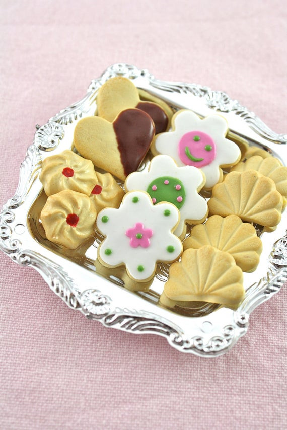 American Tea Party Food Ideas
 Tea Party Sugar Cookies Food for American Girl Dolls by