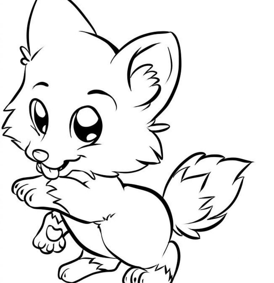 Animal Coloring Pages For Girls
 Cute Watermelon Coloring Pages at GetColorings