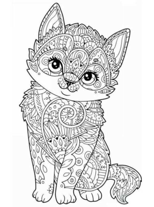 Animal Coloring Pages For Girls
 Pin on DIY