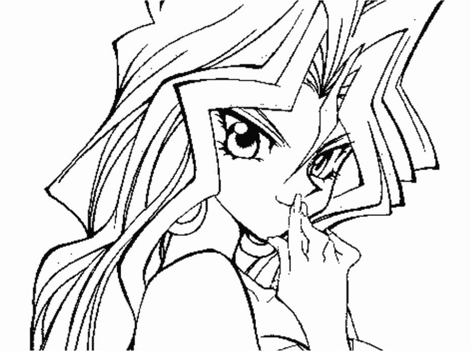 Anime Girls Coloring Pages
 Coloring Pages For Girls Anime Coloring Book Pages