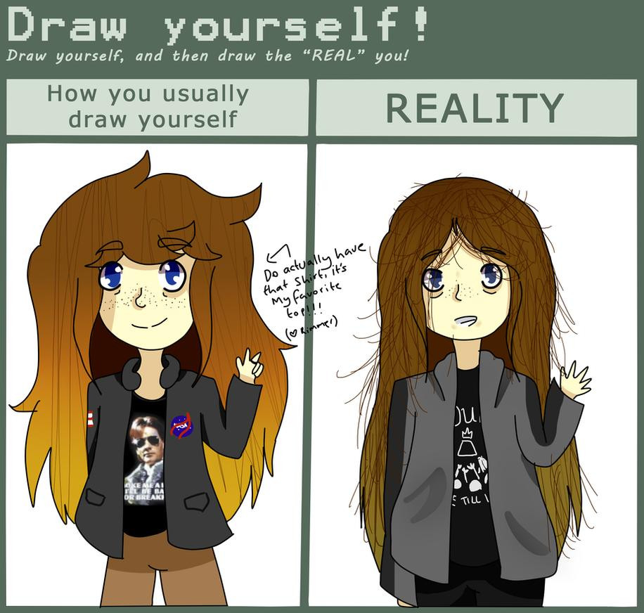Anime Hairstyles Irl
 How I draw myself vs IRL me by EllaisaLoser on DeviantArt