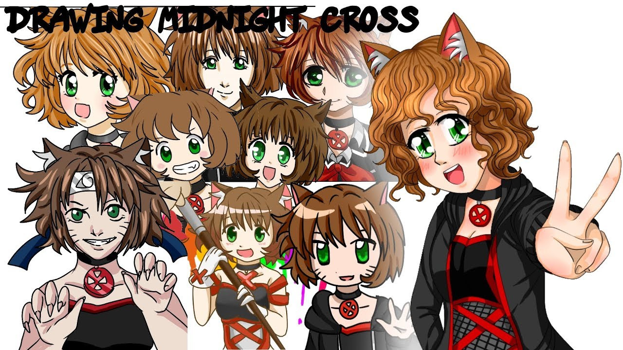 Anime Inspired Hairstyles
 Drawing Midnight Cross in 20 Different Anime Art Styles