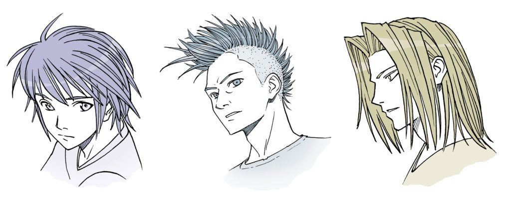 Anime Male Hairstyle
 Anime Male Hair Drawing at GetDrawings