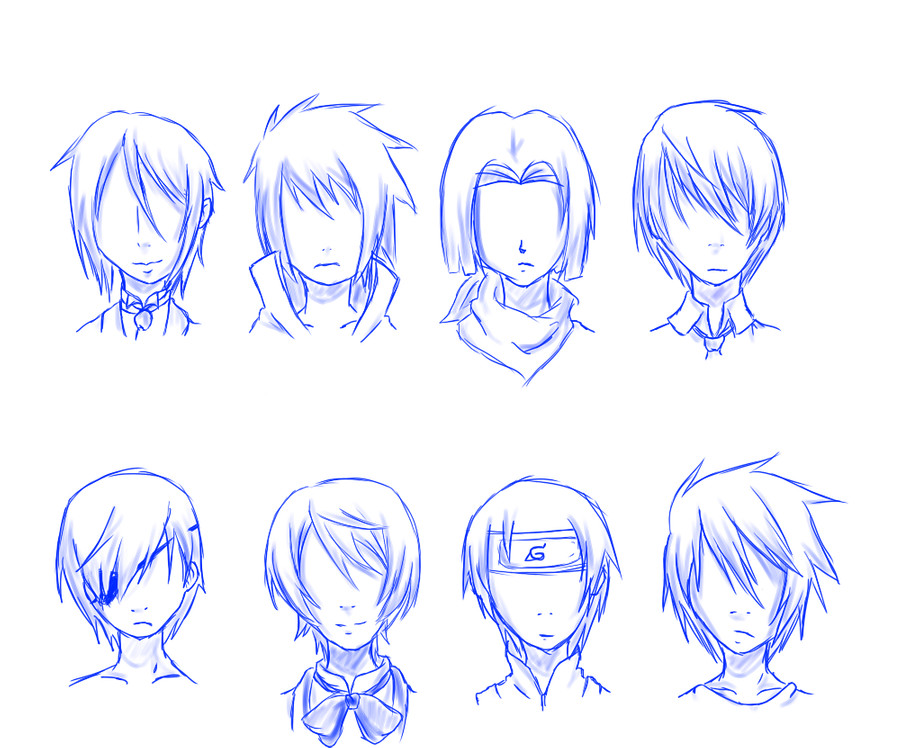 Anime Male Hairstyle
 Top Image of Anime Hairstyles Male