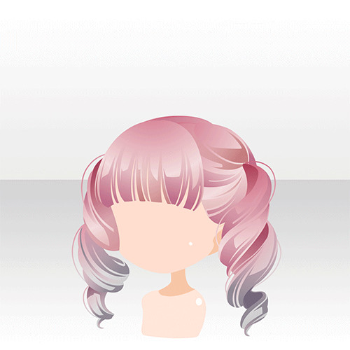 Anime Pigtails Hairstyles
 浪漫オリヅル診療所｜＠games アットゲームズ anime hair pink curly pigtails