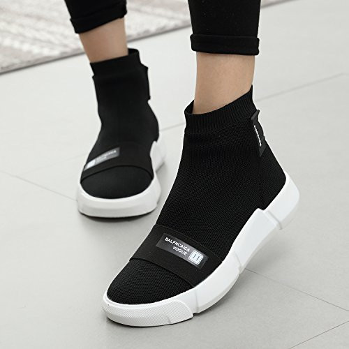 Anklet With Sneakers
 TIOSEBON Women s Slip on Athletic High Top Fashion