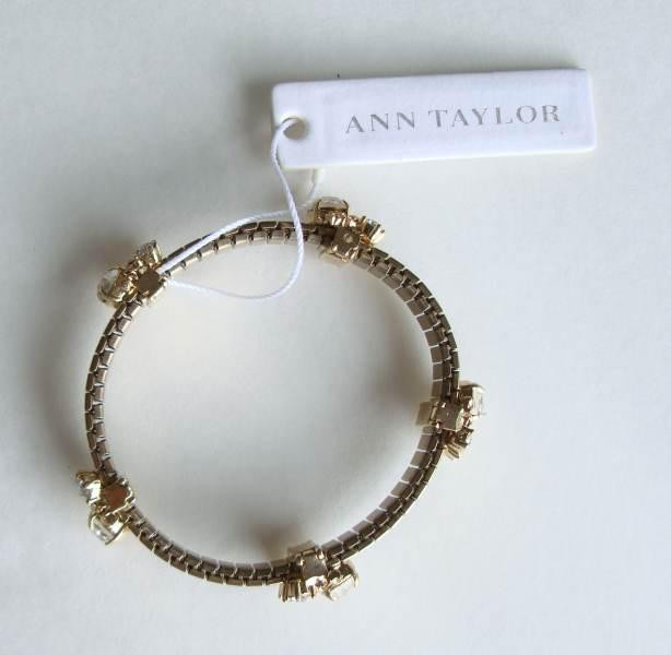 Ann Taylor Bracelet
 Ann Taylor Rhinestone Bracelet Watch Band Style New with
