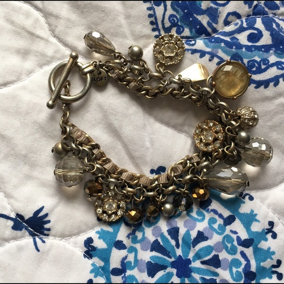 Ann Taylor Bracelet
 off LOFT Jewelry Ann Taylor Loft charm bracelet from