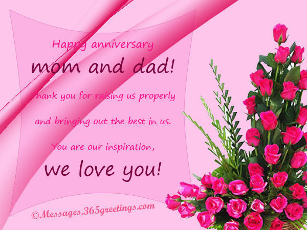 Anniversary Quotes For Mom And Dad
 Happy Anniversary Mom And Dad s and