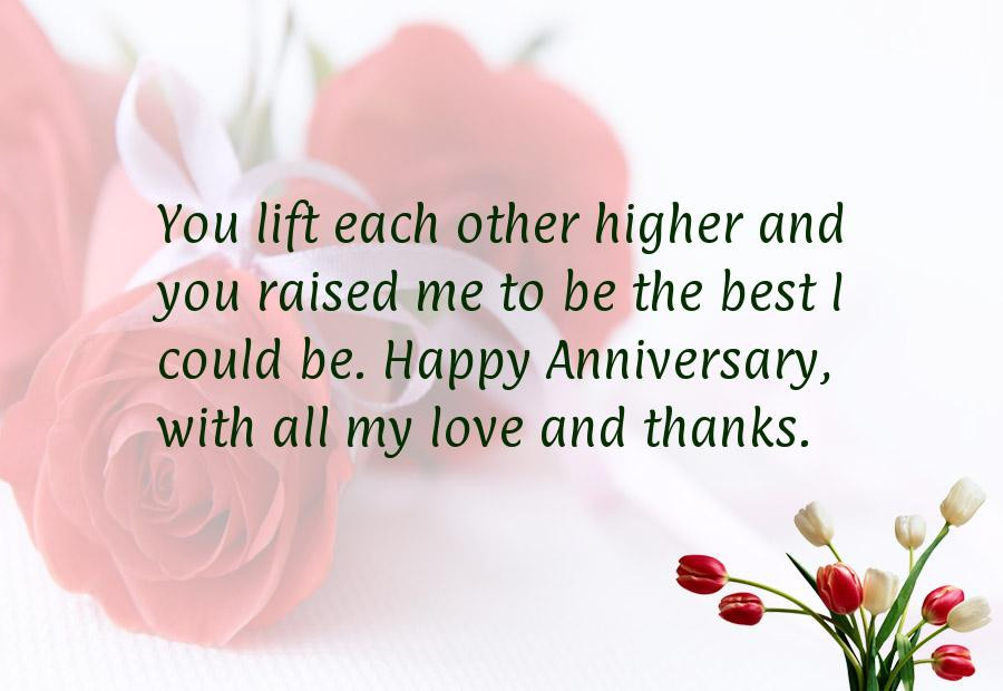 Anniversary Quotes For Parents
 Anniversary Wishes to Parents