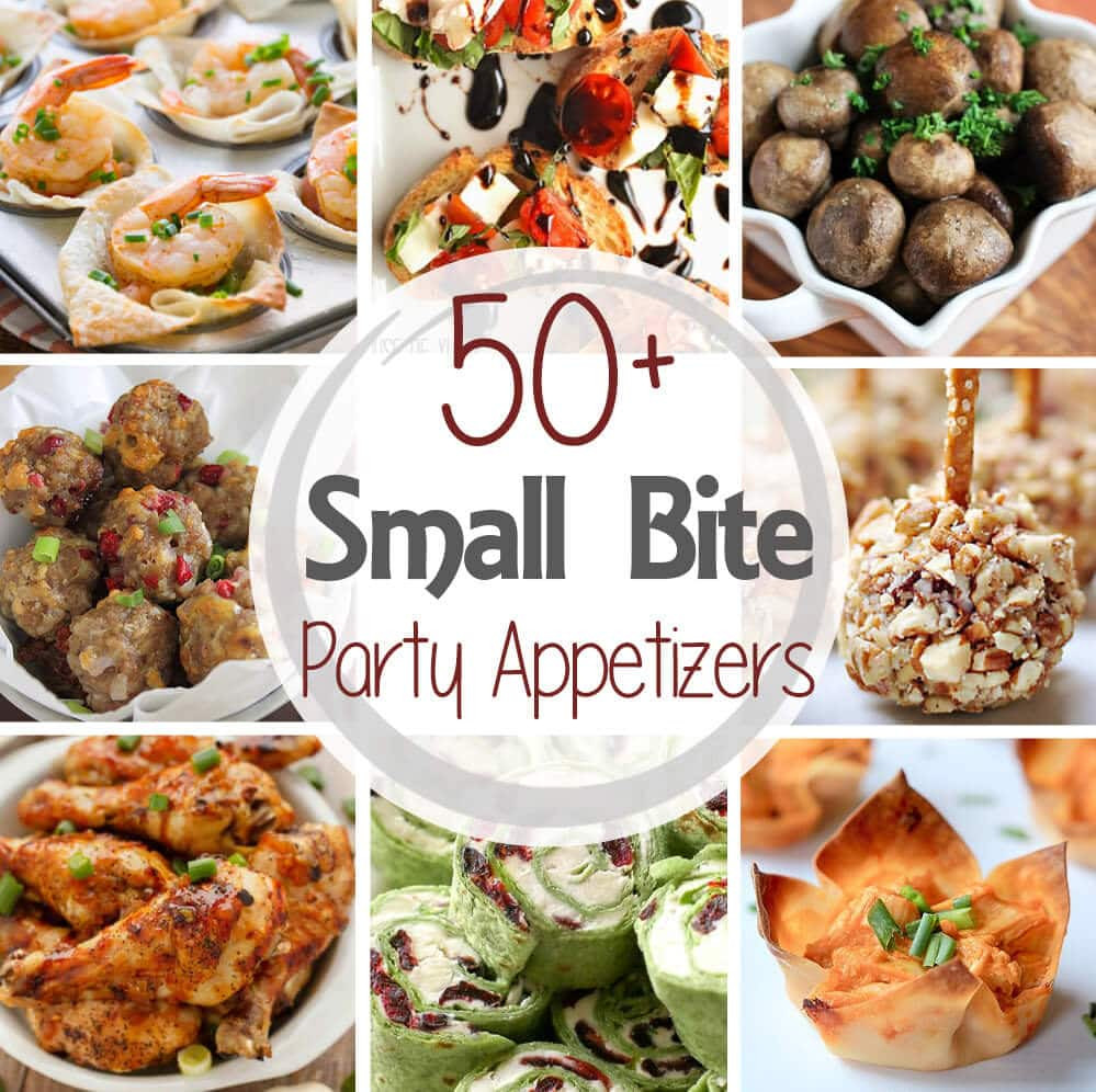 Appetizer Ideas For Birthday Party
 50 Small Bite Party Appetizers Julie s Eats & Treats