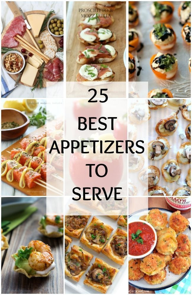 Appetizer Ideas For Birthday Party
 25 BEST Appetizers to Serve for Holiday Party Entertaining