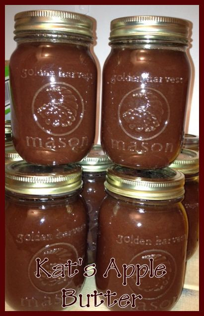 Applesauce Canning Recipe
 Kat s Apple Butter made from fresh applesauce in the