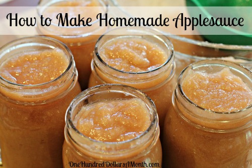 Applesauce Canning Recipe
 applesauce recipe