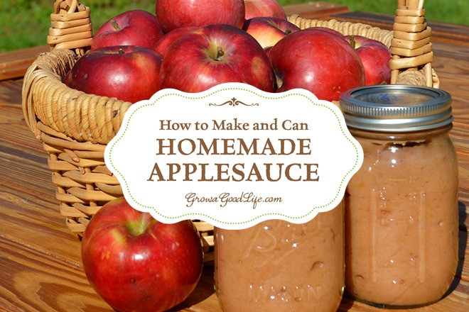 Applesauce Recipe For Canning
 Homemade Applesauce for Canning
