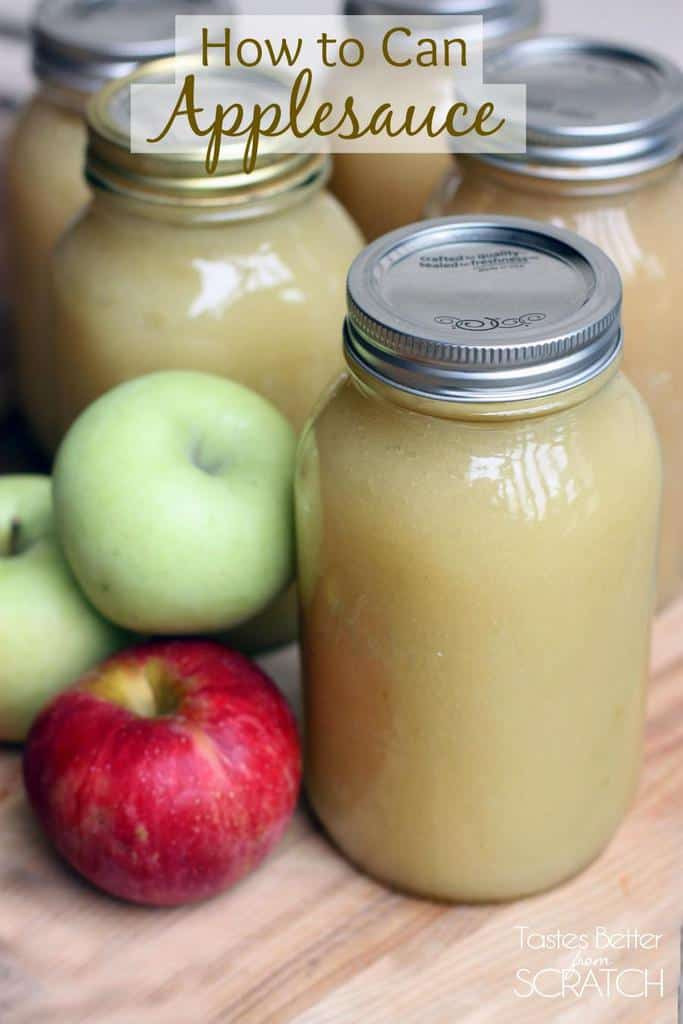 Applesauce Recipe For Canning
 How to Can Applesauce Tastes Better From Scratch