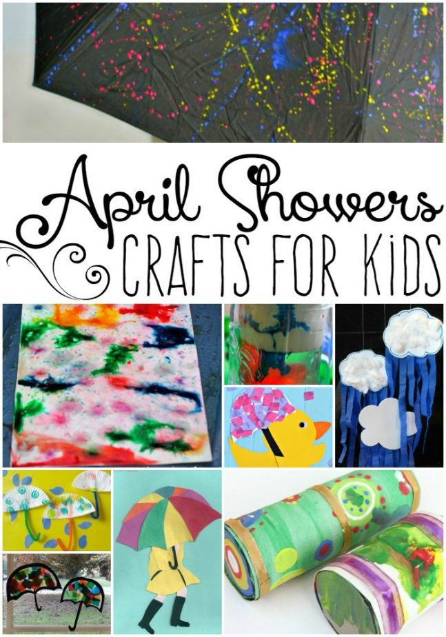 April Preschool Crafts
 20 April Showers Crafts for Kids
