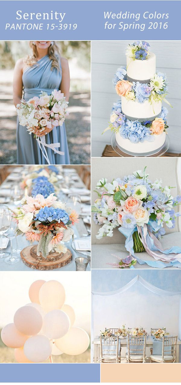 April Wedding Colors
 Top 10 Wedding Colors for Spring 2016 Trends from Pantone
