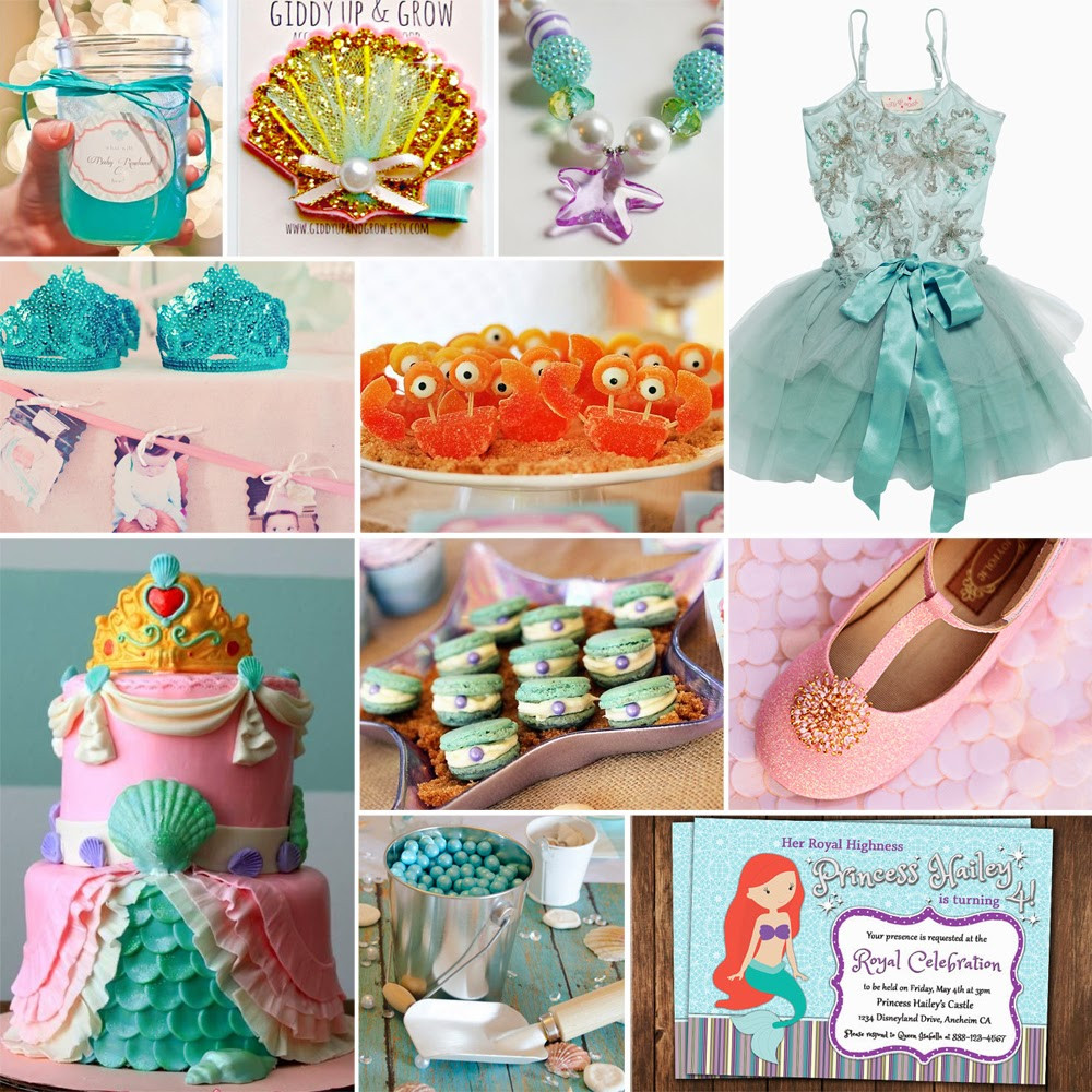 Ariel Birthday Decorations
 Jules Got Style Boutique Girls Clothing Blog Ariel The