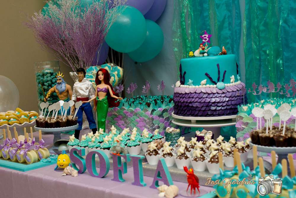 Ariel Birthday Decorations
 The Little Mermaid Birthday Party Ideas