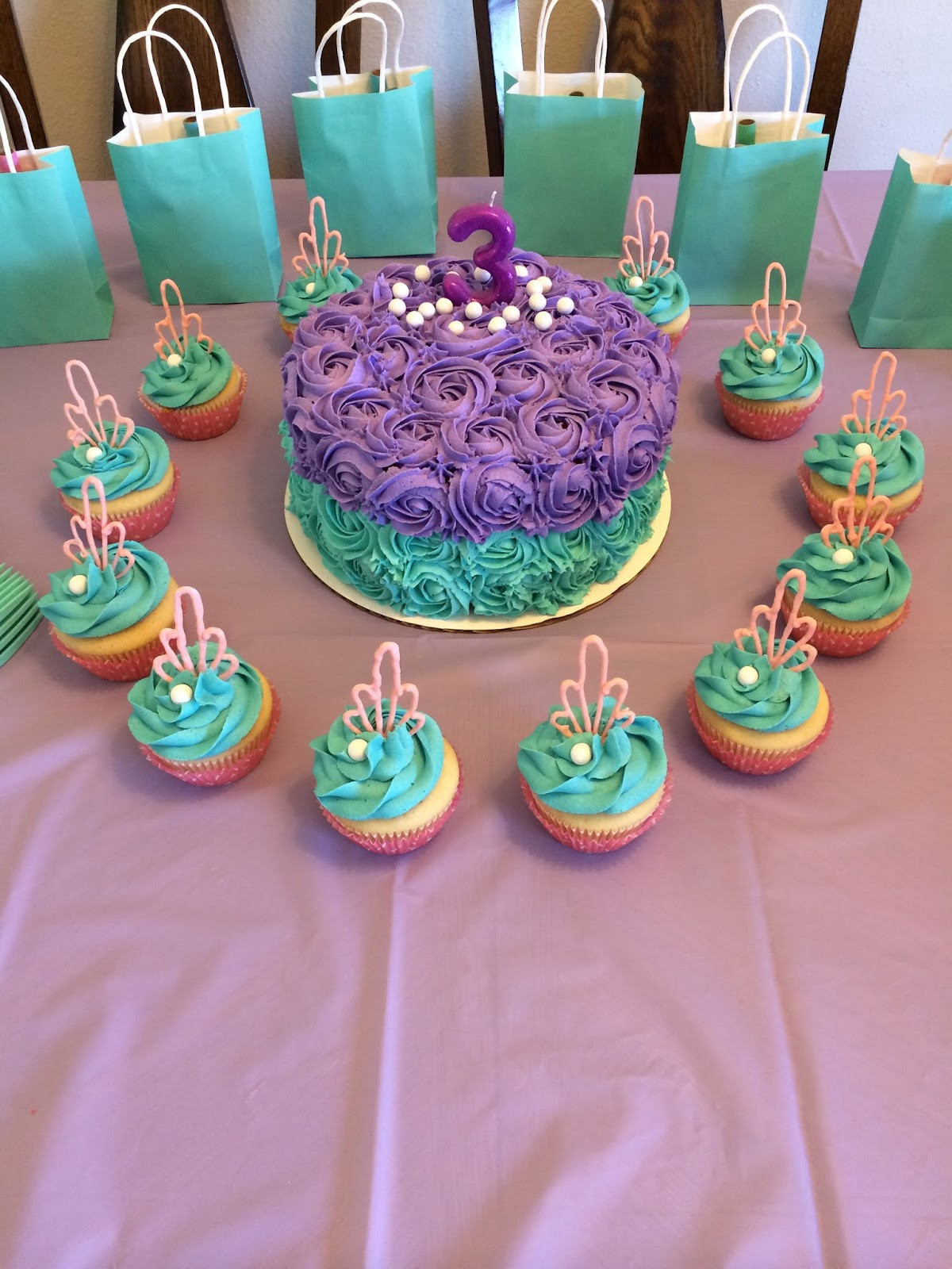 Ariel Birthday Decorations
 Little Mermaid birthday party