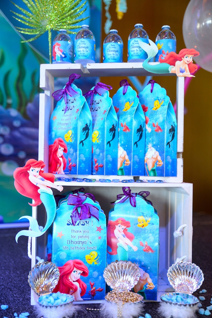 Ariel Birthday Decorations
 Kara s Party Ideas Ariel the Little Mermaid Birthday Party