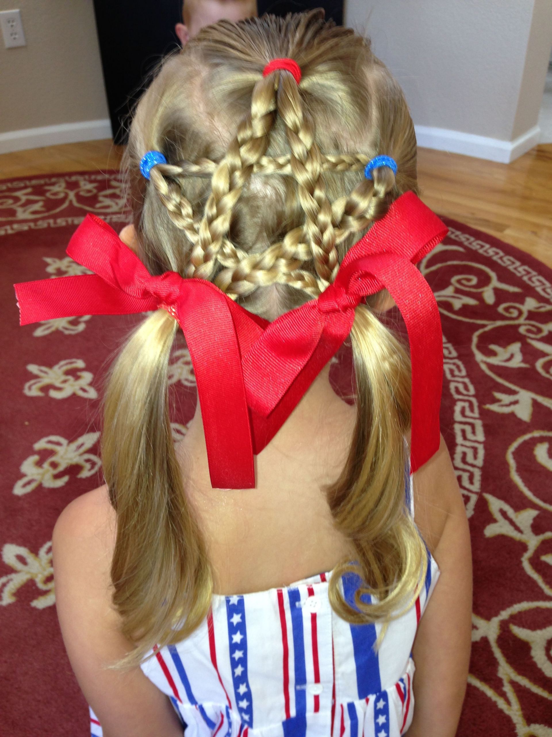 Ark Female Hairstyles
 4th of July hair for girls