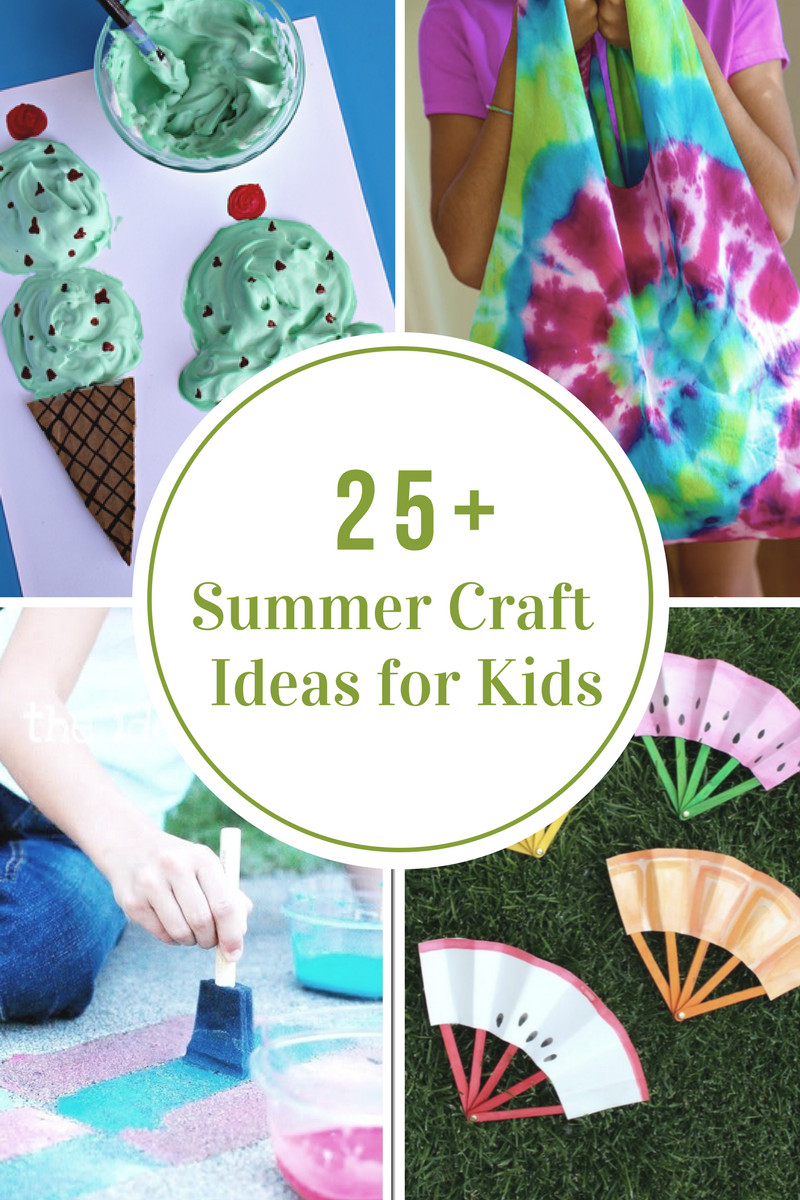 Art And Craft Ideas For Toddlers
 40 Creative Summer Crafts for Kids That Are Really Fun