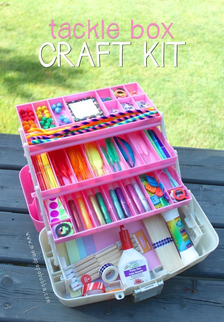 Art Gifts For Kids
 Tackle Box Craft Kit