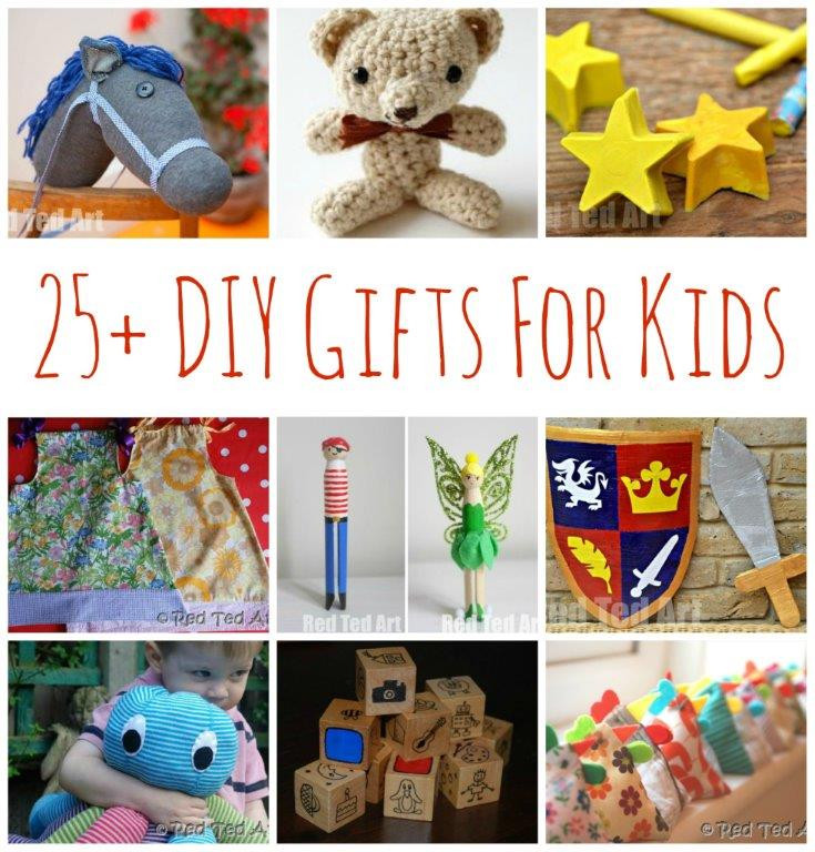 Art Gifts For Kids
 25 DIY Gifts for Kids Make Your Gifts Special Red