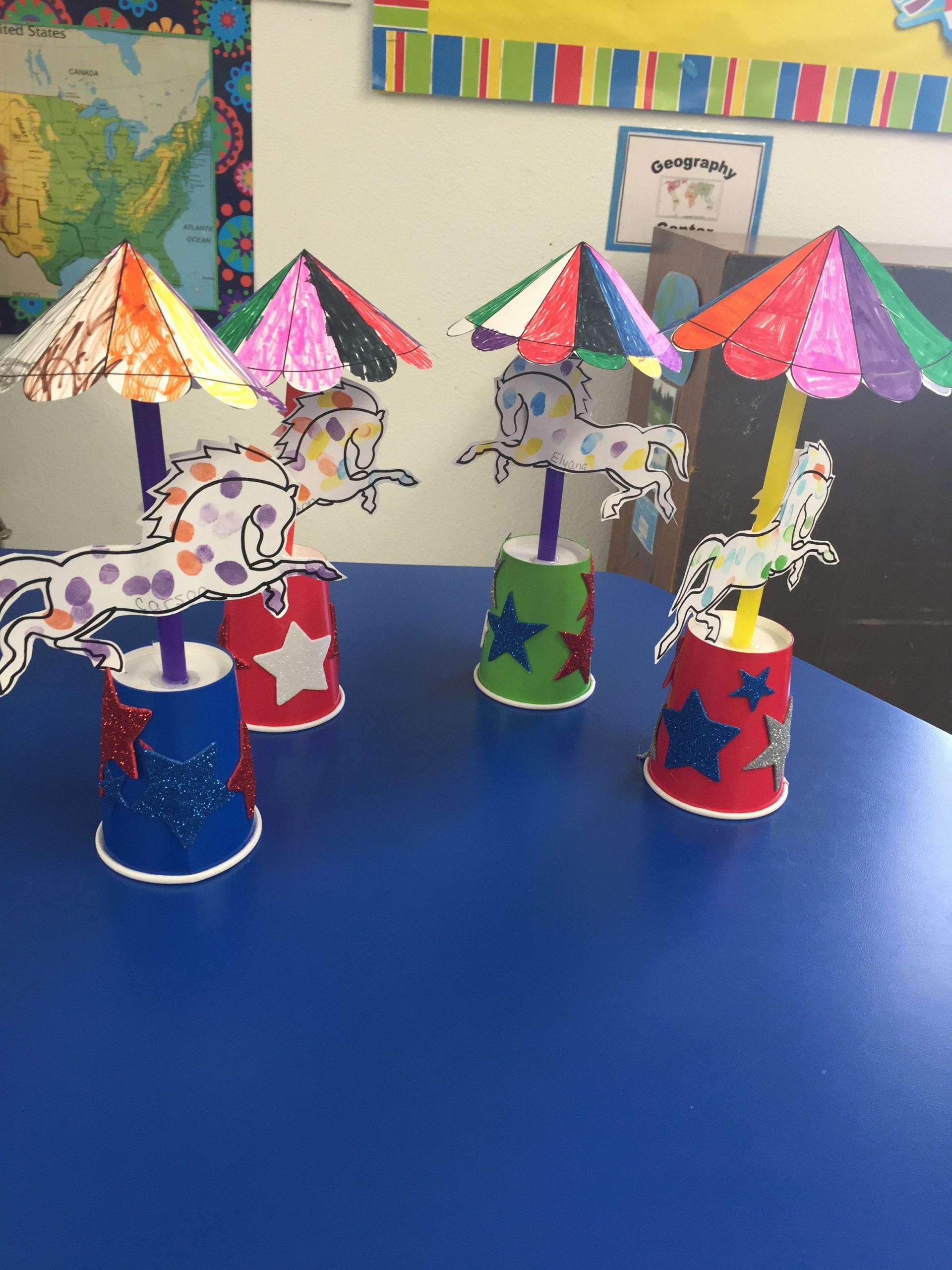 Arts And Crafts Activities For Preschoolers
 Horse under the big top Circus art projects