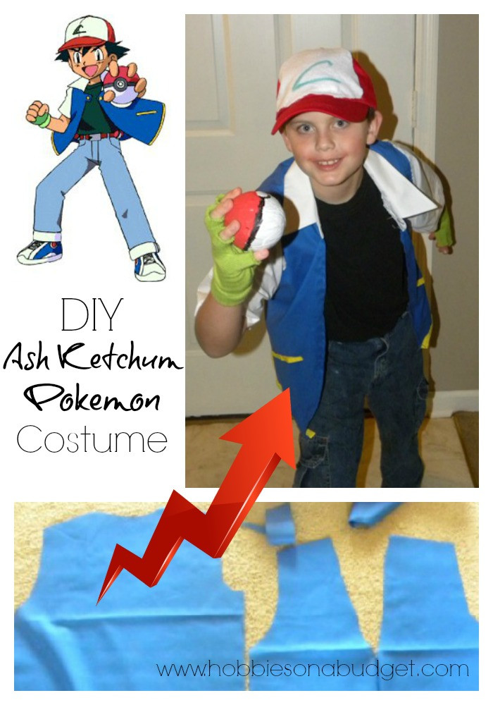 Ash Ketchum DIY Costume
 DIY Ash Ketchum Pokemon Costume Hobbies on a Bud