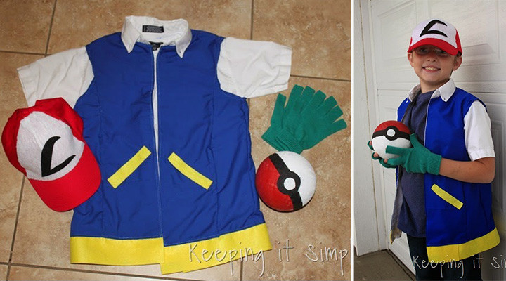 Ash Ketchum DIY Costume
 20 Pokémon Costumes for Halloween That Are Super Effective
