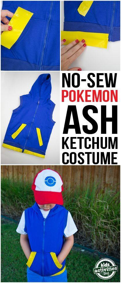 Ash Ketchum DIY Costume
 17 Best images about Niños on Pinterest