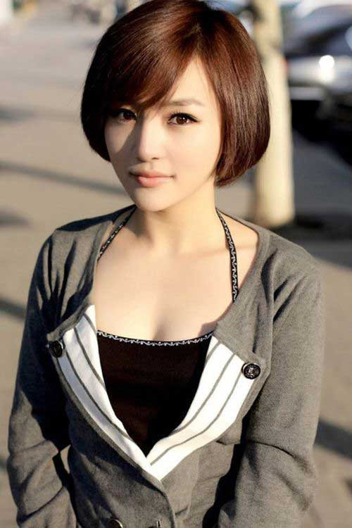 Asian Female Hairstyle
 Cute Short Hairstyles 2014 2015